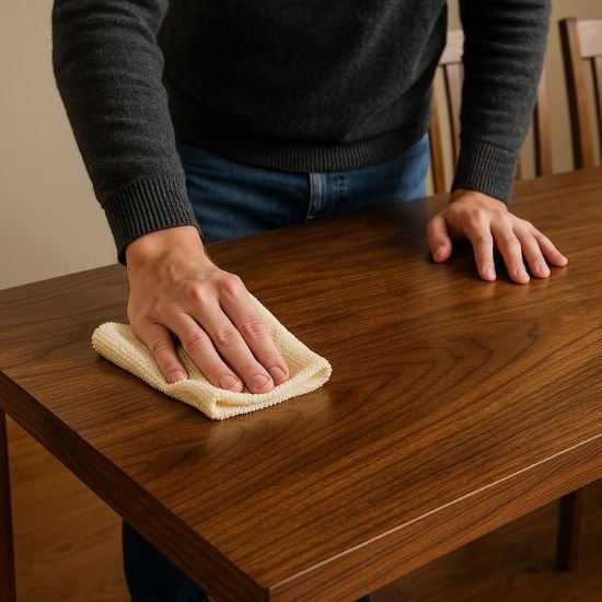Furniture Table Polishing